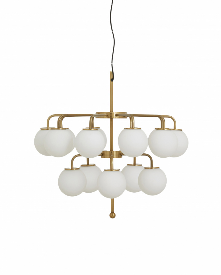 Loftlampe \'Paloma\' - Hvid/Messing i gruppen Belysning / Lamper / Loftlamper hos Reforma (19401)