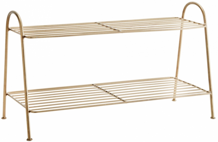 Skoholder \'Gala\' - Messing i gruppen Møbler / Hylder & opbevaring / Hat- og sko hylder hos Reforma (19519AB)