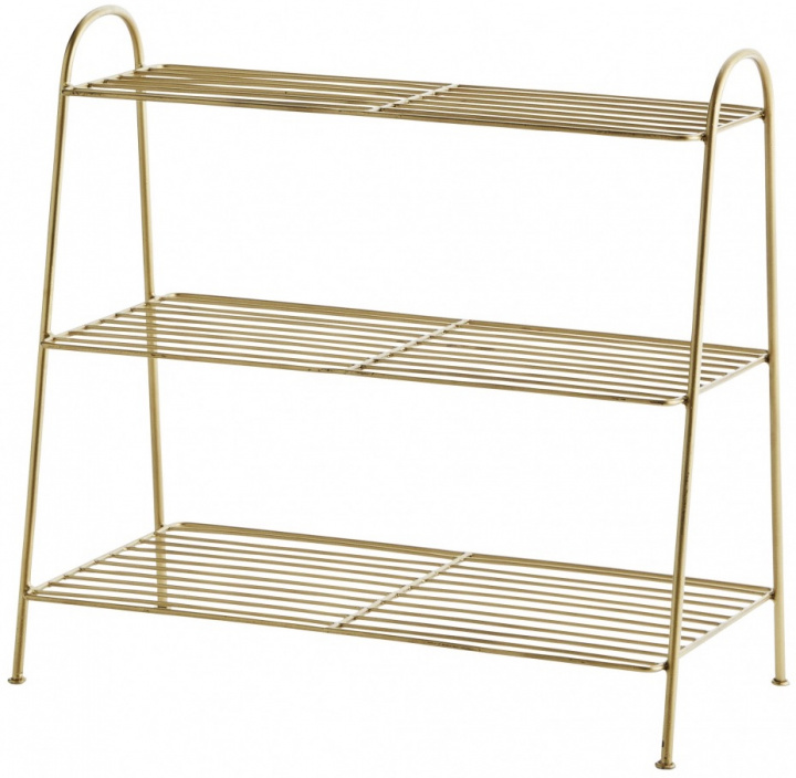 Skoholder \'Gala\' L - Messing i gruppen Møbler / Hylder & opbevaring / Hat- og sko hylder hos Reforma (19520AB)