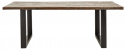 Spisebord \'Iron\' 220x100cm - Genanvendt træ 