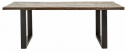 Spisebord \'Iron\' 220x100cm - Genanvendt træ 