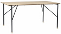 Spisebord \'Hornstull\' 160x90cm - Eg/Sort