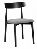 Stol \'Ystad\' - Sort/grå