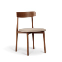 Stol \'Ystad\' - Valnød/beige