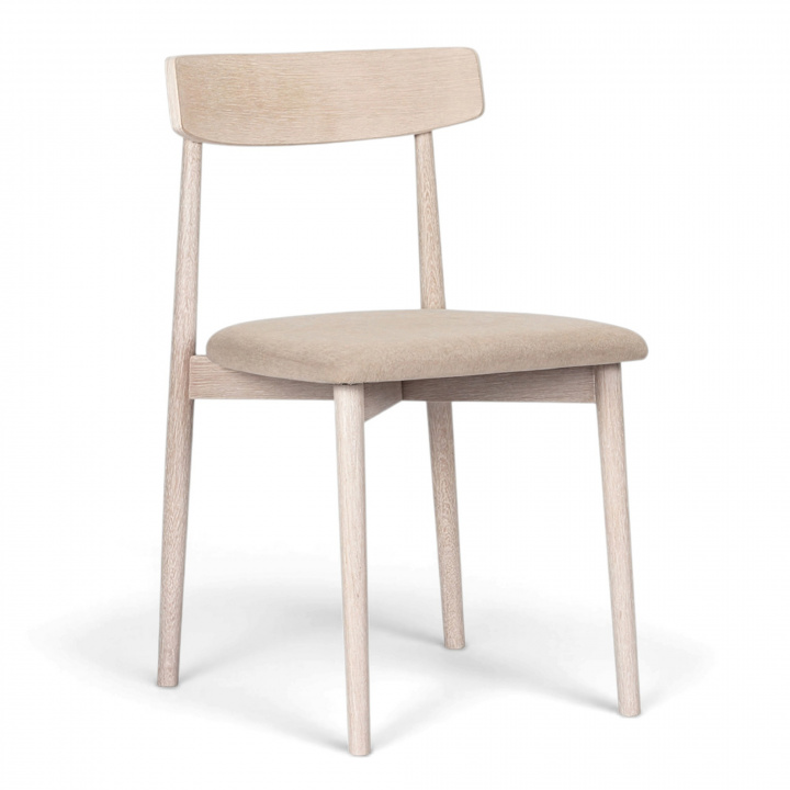 Stol \'Ystad\' - Hvid eg/beige i gruppen Møbler / Sidde møbler / Stole hos Reforma (19791-white-oak)
