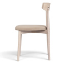 Stol \'Ystad\' - Hvid eg/beige
