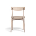 Stol \'Ystad\' - Hvid eg/beige