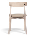 Stol \'Ystad\' - Hvid eg/beige