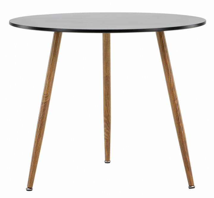 Spisebord \'Palermo\' Rundt 90cm - Sort i gruppen Møbler / Bord / Spisebord hos Reforma (19921-458)