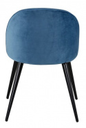 Stol \'Elverum\' - Blå/Sort