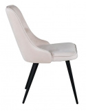 Stol \'Elverum Deluxe\' - Beige/Sort