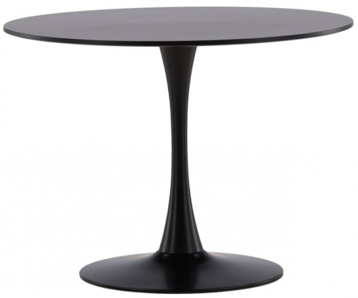 Spisebord \'Greta\' Rundt 100cm - Sort i gruppen Møbler / Bord / Runde spiseborde hos Reforma (19996-060)