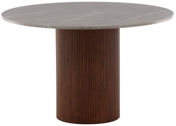 Spisebord \'Aurdal\' Rundt 120cm - Brun i gruppen Møbler / Bord / Spisebord hos Reforma (19996-528)