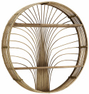 Cirkelformet væghylde \'Bamboo\' - Rattan