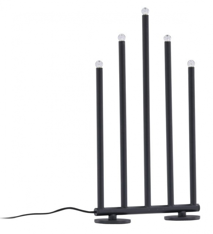 Bordlampe \'Vemdalen\' 42cm - Sort i gruppen Belysning / Lamper / Julebelysning hos Reforma (20068-100)