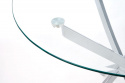 Spisebord \'Dania\' Rund 100cm - Sølv