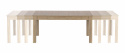 Spisebord \'Seweryn\' 160-300x90cm - Natur
