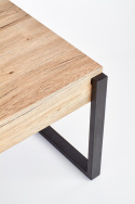 Bord \'Wood\' 110x64cm - Natur/Sort