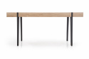 Spisebord \'Yohann\' 170x90cm - Natur/sort
