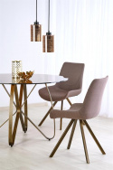 Spisebord \'Levanzo\' Rundt 120cm - Brun/Antik