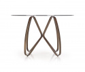 Spisebord \'Levanzo\' Rundt 120cm - Brun/Antik