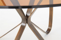Spisebord \'Levanzo\' Rundt 120cm - Brun/Antik