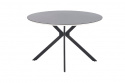 Spisebord \'Sestao\' Rundt 120cm - Sort