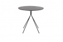 Spisebord \'Fondi\' Rundt 80cm - Sort