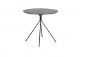 Spisebord \'Fondi\' Rundt 80cm - Sort