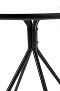 Spisebord \'Fondi\' Rundt 80cm - Sort