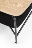 Sofabord \'Genua\' Eg/Sort