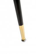 Spisebord \'Noir\' Rund 120cm - Sort/Guld