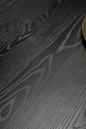 Spisebord \'Noir\' Rund 120cm - Sort/Guld