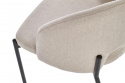Stol \'Mieres\' - Beige/Sort