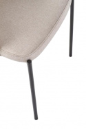 Stol \'Mieres\' - Beige/Sort