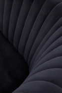 Fåtölj \'Black Velvet\' - Sort