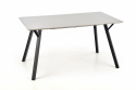 Spisebord \'Barlog\' 140x80cm - Grå/Sort