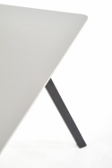 Spisebord \'Barlog\' 140x80cm - Grå/Sort