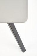 Spisebord \'Barlog\' 140x80cm - Grå/Sort