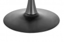 Spisebord \'Carmelo\' Rundt 110cm - Træ/Sort 