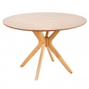Spisebord \'Nicolas\' Rundt 120cm - Natur