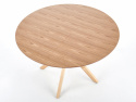 Spisebord \'Nicolas\' Rundt 120cm - Natur