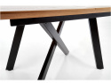 Spisebord \'Capital\' 160-200x90cm - Sort/Eg