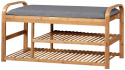 Skohylde \'Sandee\' 100cm - Eg/Grå