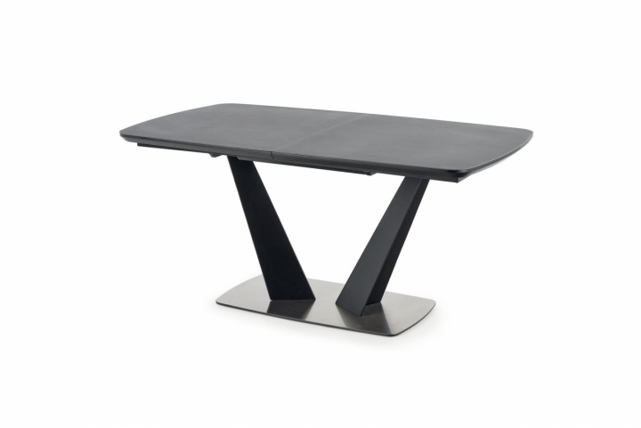 Spisebord \'Fangor\' 160-220cm - Grå/sort i gruppen Møbler / Bord / Spisebord hos Reforma (2010001180951)