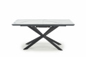Spisebord \'Diesel\' 160-200cm - Grå/marmor