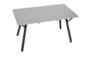 Spisebord \'Viksten\' 140-180x80cm - Sort/Grå