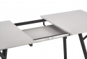 Spisebord \'Viksten\' 140-180x80cm - Sort/Grå