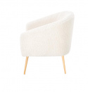 Lænestol \'Lugnet\' - Creme/Natur