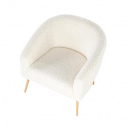 Lænestol \'Lugnet\' - Creme/Natur